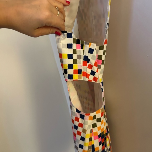 Kate Spade Saturday Colorful Geometric Pattern Dress - Picture 2 of 4